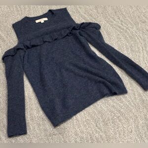 LOFT Navy Long Sleeve Top